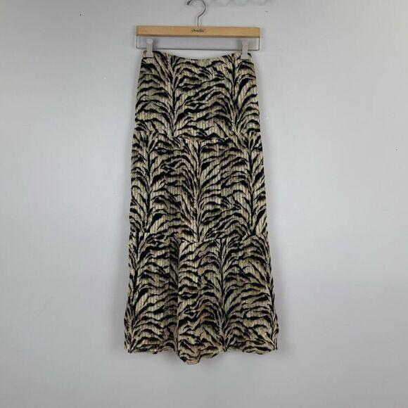 ba&sh 
Iva Zebra Print Skirt 🩸 - Picture 7 of 11